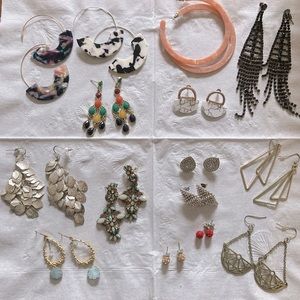 Earring lot – 15 pairs of earrings